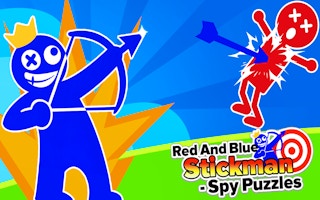 Image Red And Blue Stickman Spy Puzzles